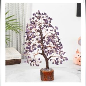 Amethyst Gemstone Tree Decor $60 OBO
